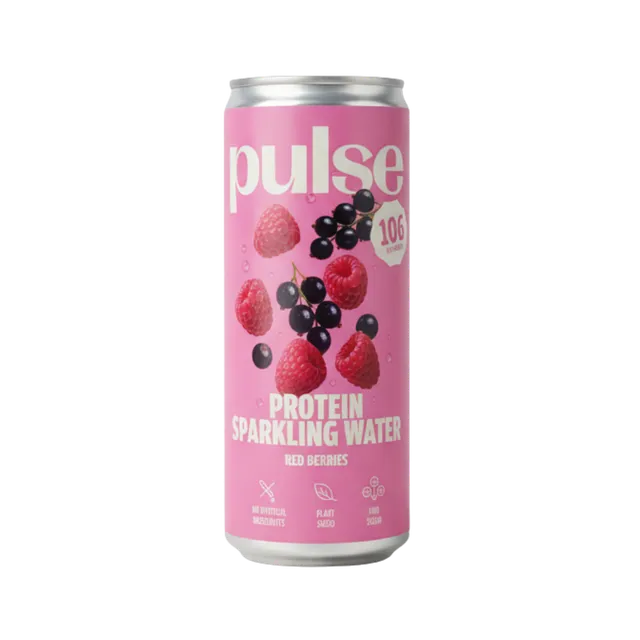 Pulse Protein Water Frizzante Frutti Rossi 330ml