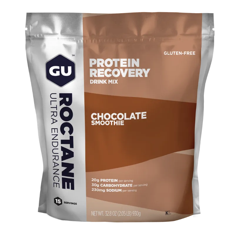 GU Roctane Protein Recovery Drink Vaniglia Box 10 whey
