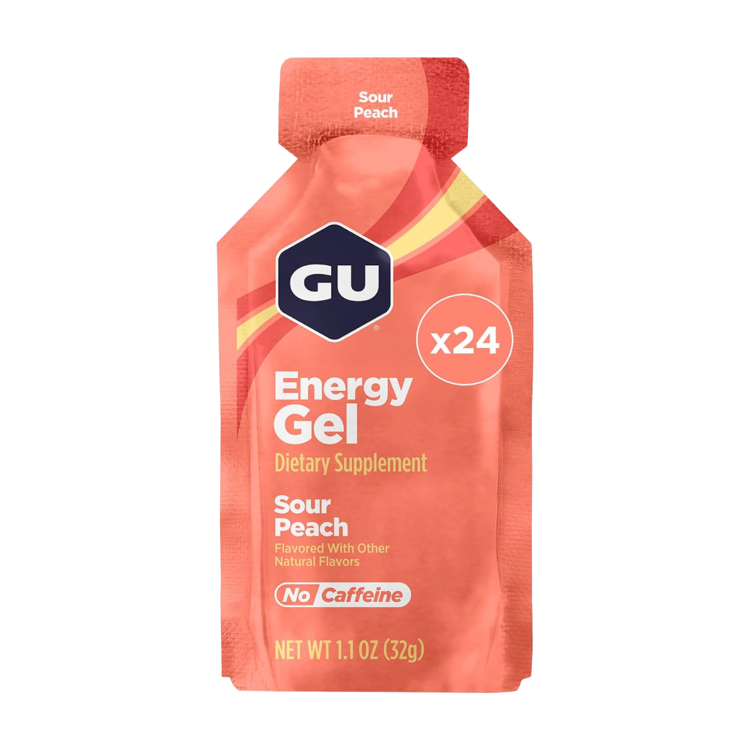 GU Original Energy Gel Tri-Berry Box 24 gel energetico carboidrati