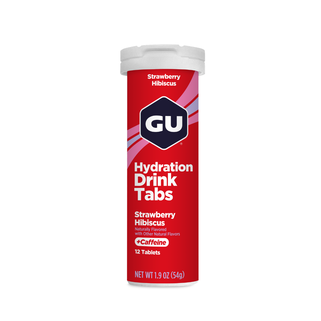 GU Hydration Tabs pastiglie elettroliti fragola limone 4x12
