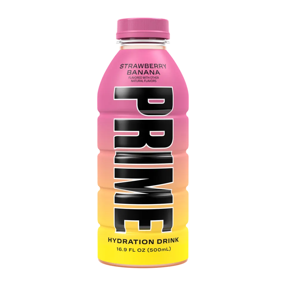 PRIME Hydration Strawberry Banana bevanda fragola banana zero zuccheri