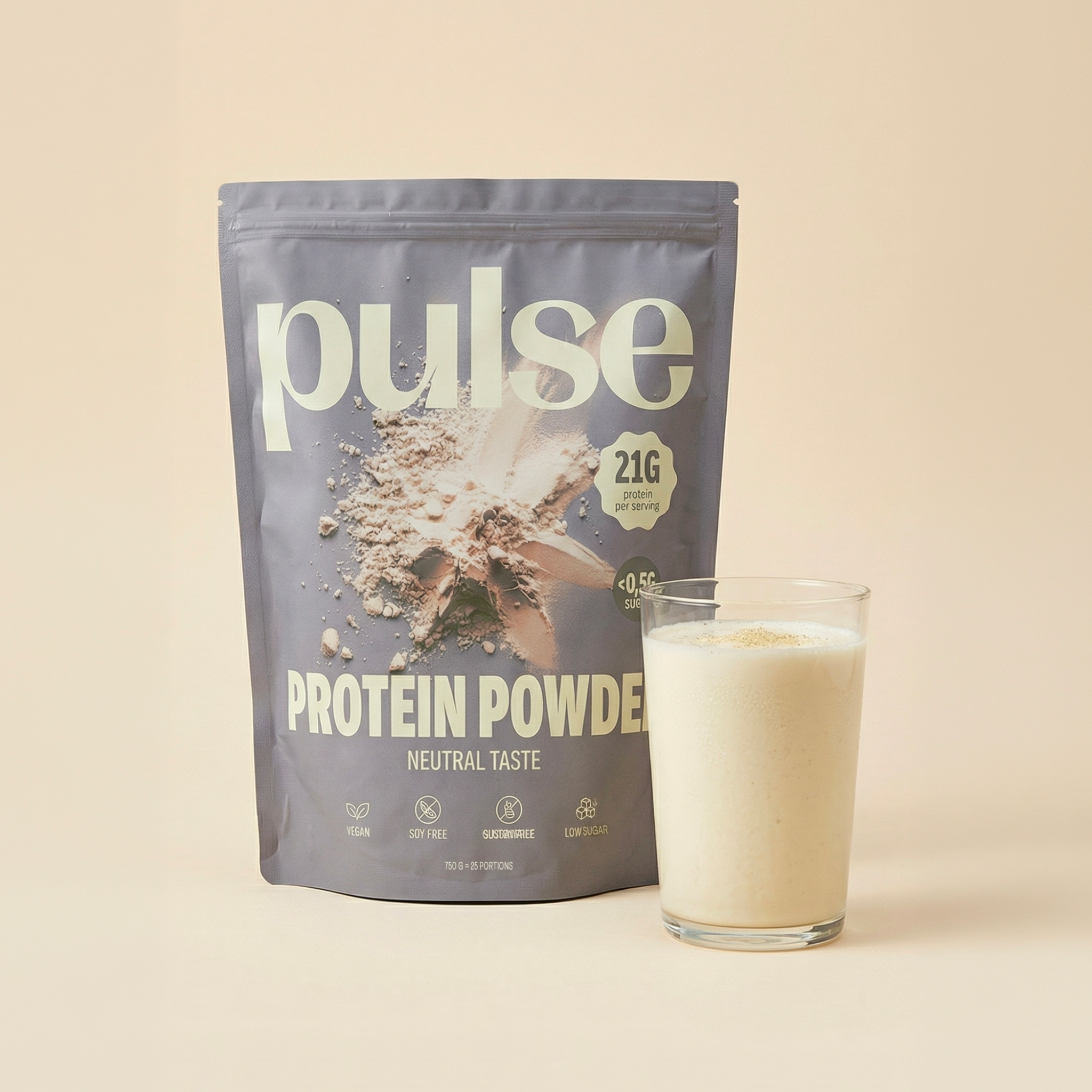 Pulse Protein Protein Powder Proteine Neutre 750g Vegane