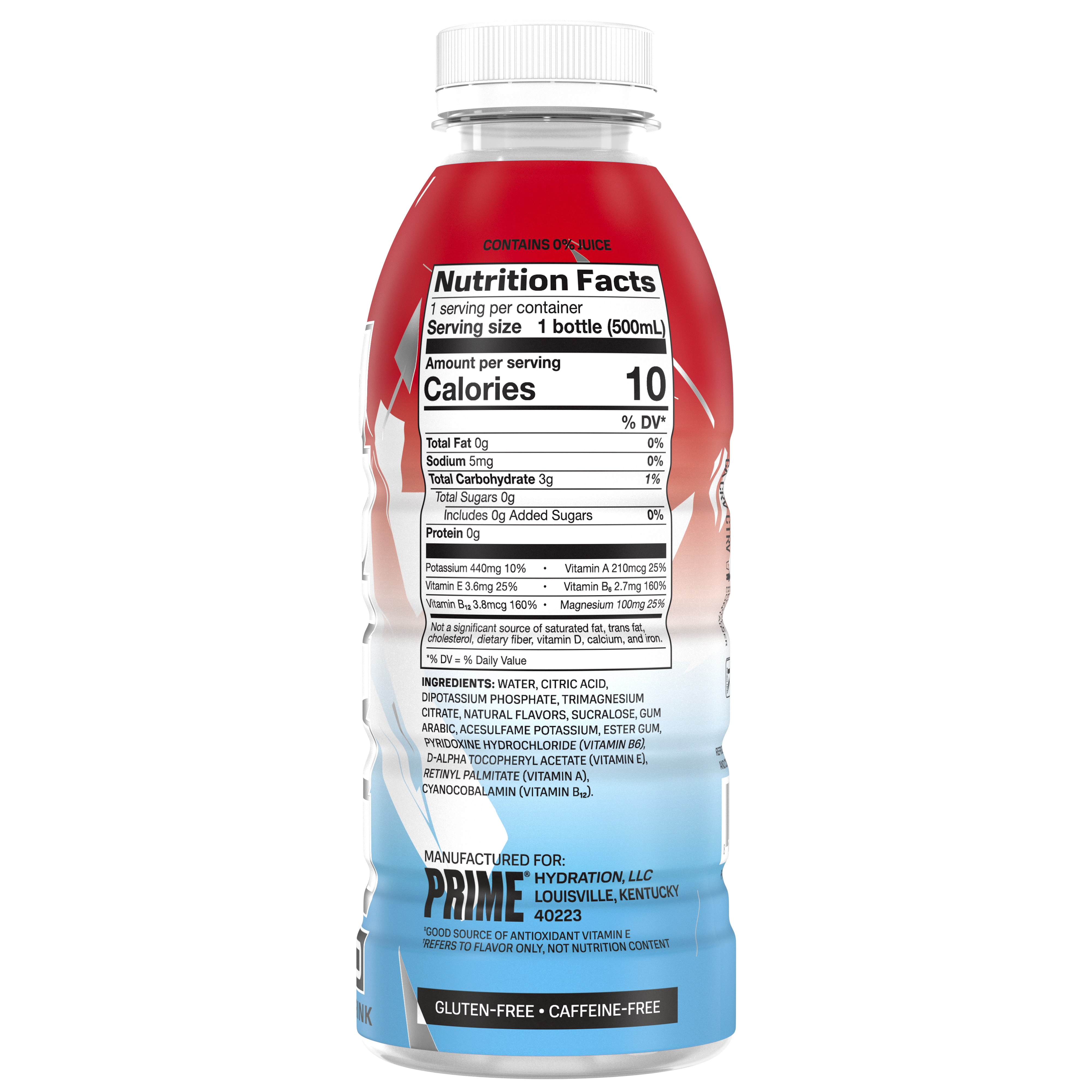 Prime Zero Hydration Ice Pop bevanda idratante zero zuccheri
