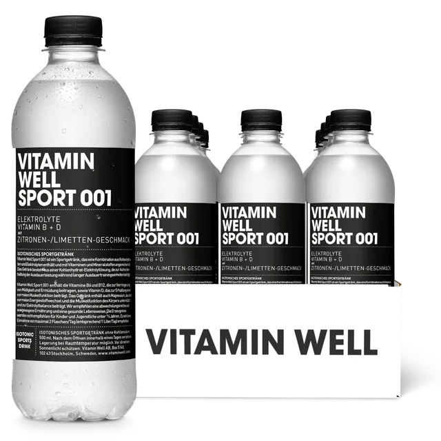 Vitamin Well Sport 001 Bevanda Elettroliti 500 ml Resistenza