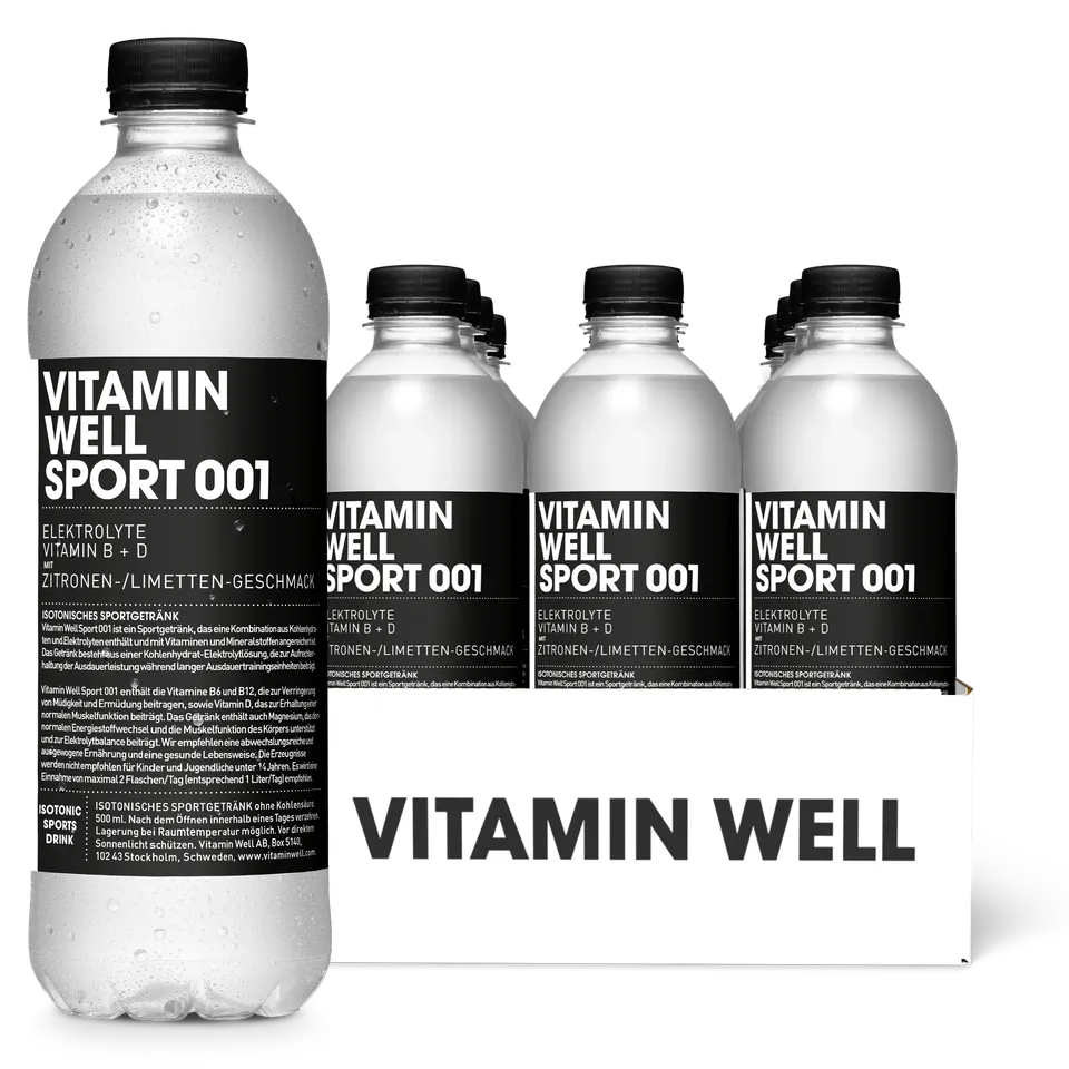 Vitamin Well Sport 001 Bevanda Elettroliti 500 ml Resistenza