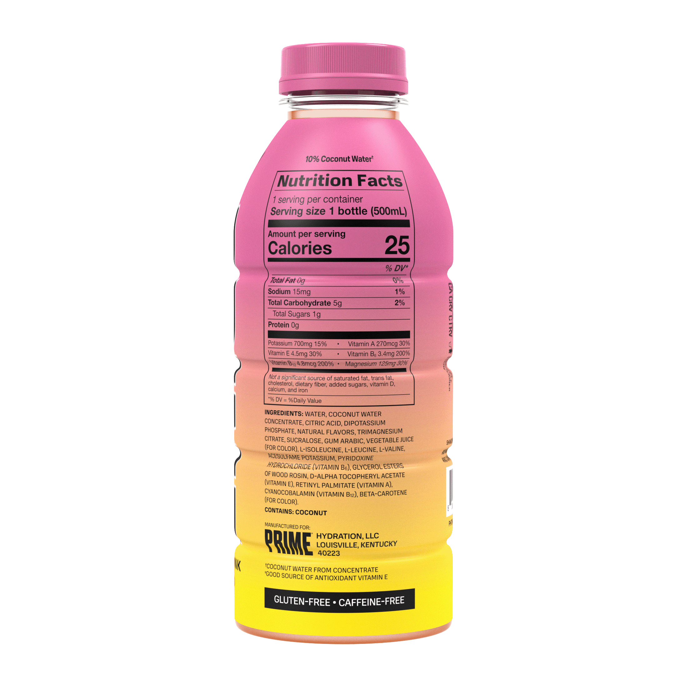 PRIME Hydration Strawberry Banana bevanda fragola banana zero zuccheri