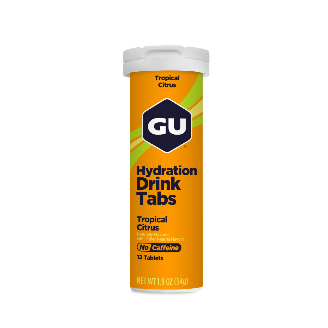 GU Hydration Tabs pastiglie elettroliti fragola limone 4x12
