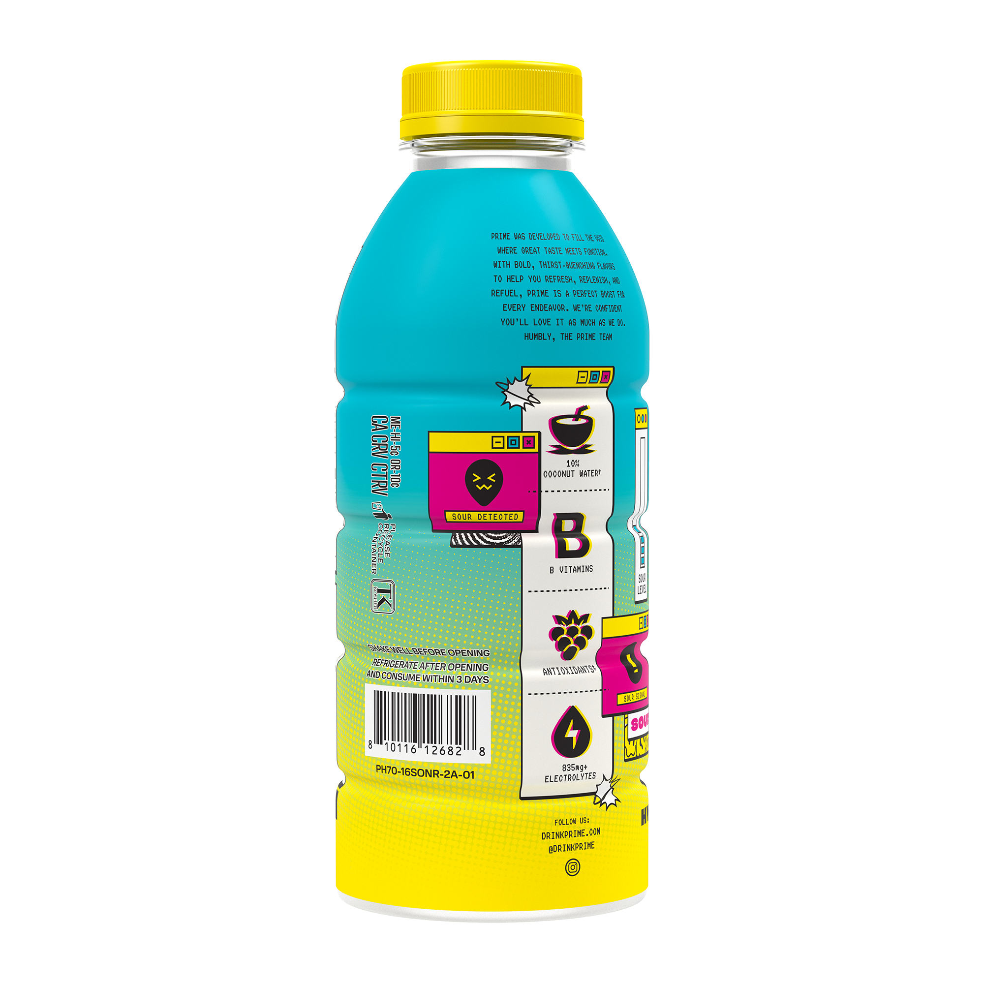 Prime Hydration bevanda Sournova zero zuccheri 20 kcal