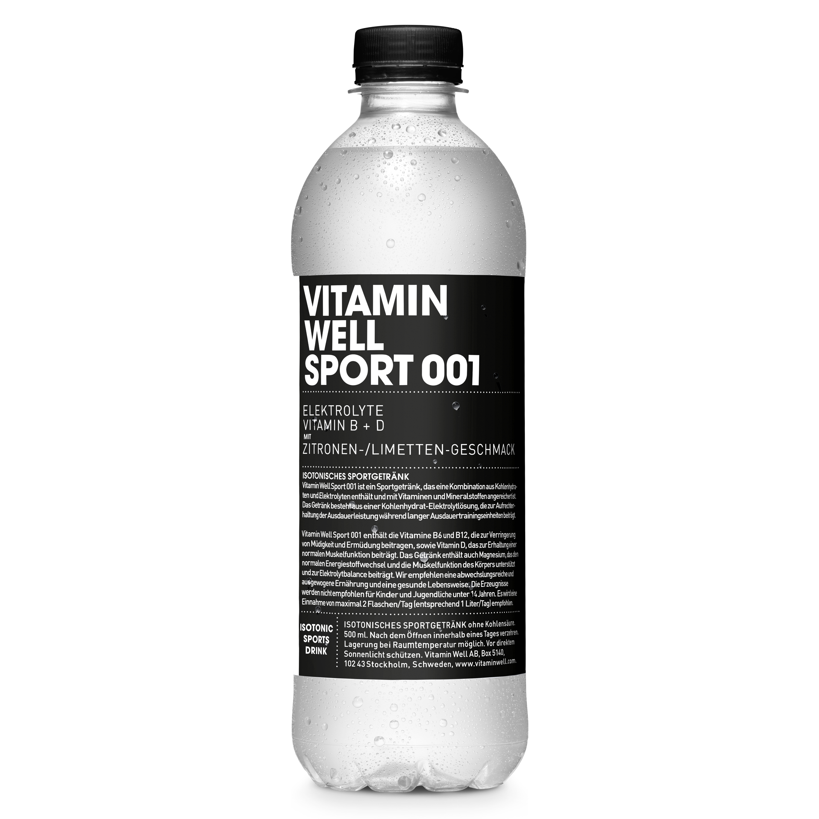 Vitamin Well Sport 001 Bevanda Elettroliti 500 ml Resistenza