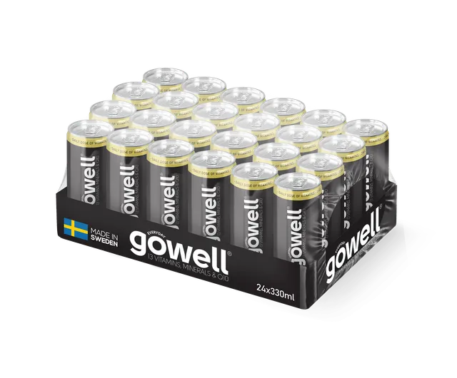 Gowell Funktionsdrycker Cola bevanda funzionale 24x33cl senza zucchero