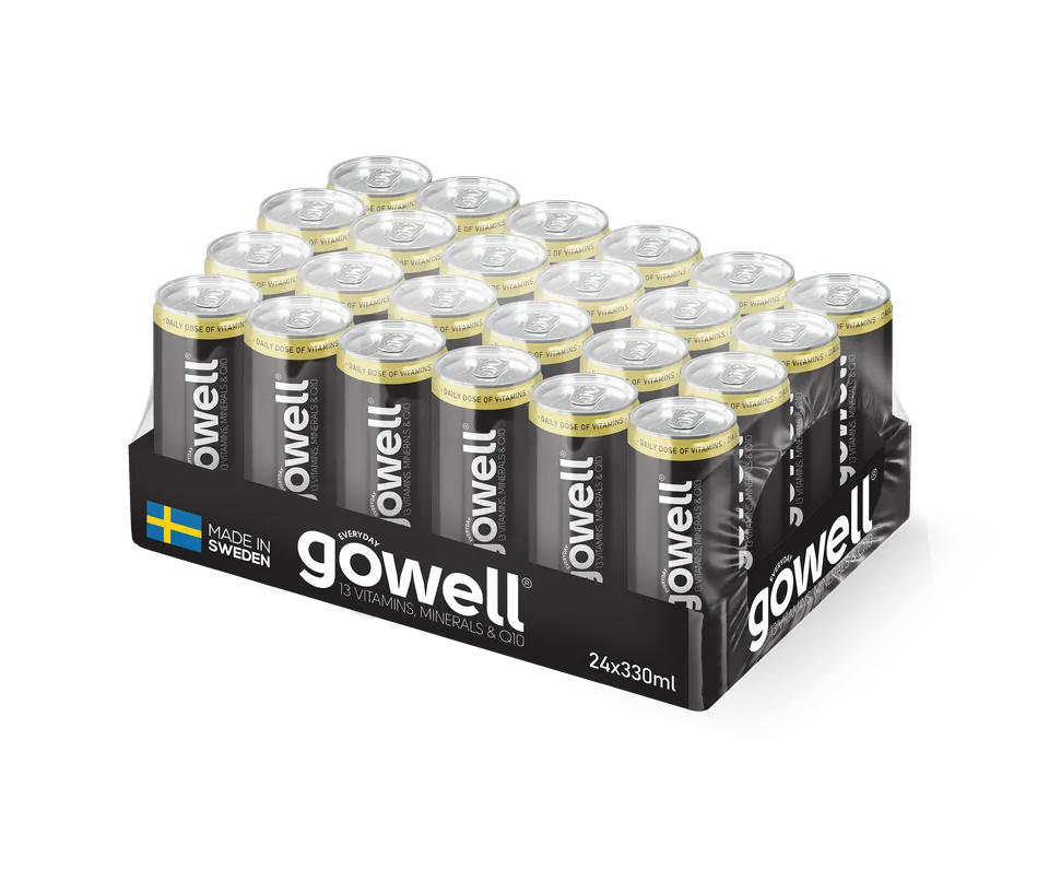 Gowell Funktionsdrycker Cola bevanda funzionale 24x33cl senza zucchero