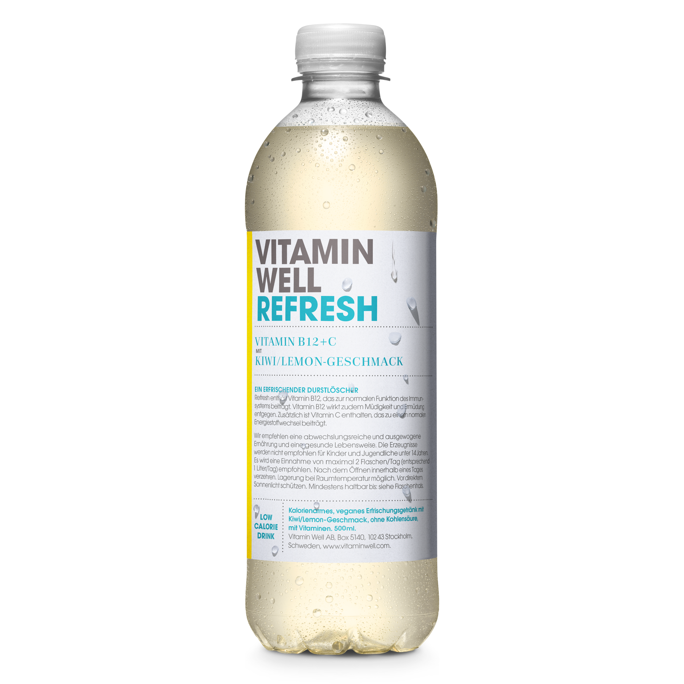 Vitamin Well Original Refresh Bevanda Vitaminica 500 ml Leggera
