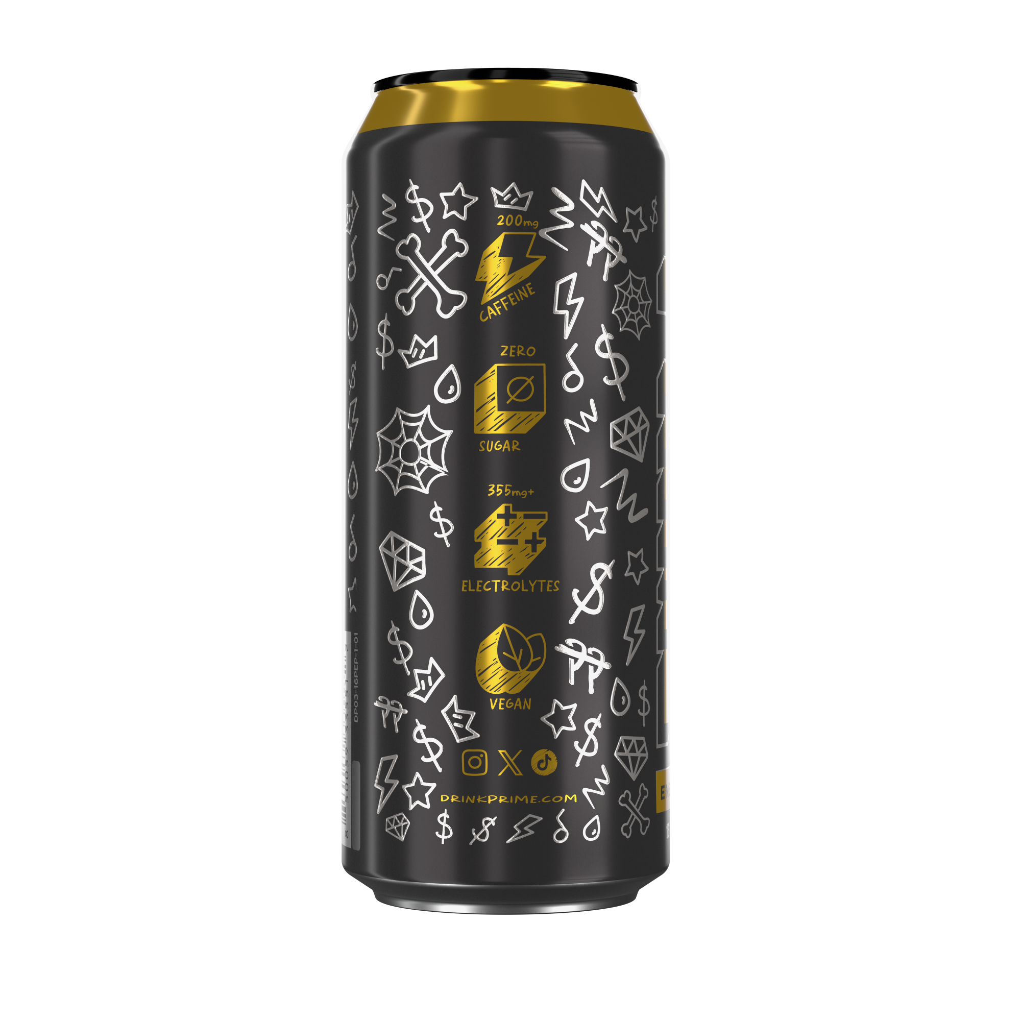 Prime Energy Peso Pluma energy drink 200mg caffeina lattina