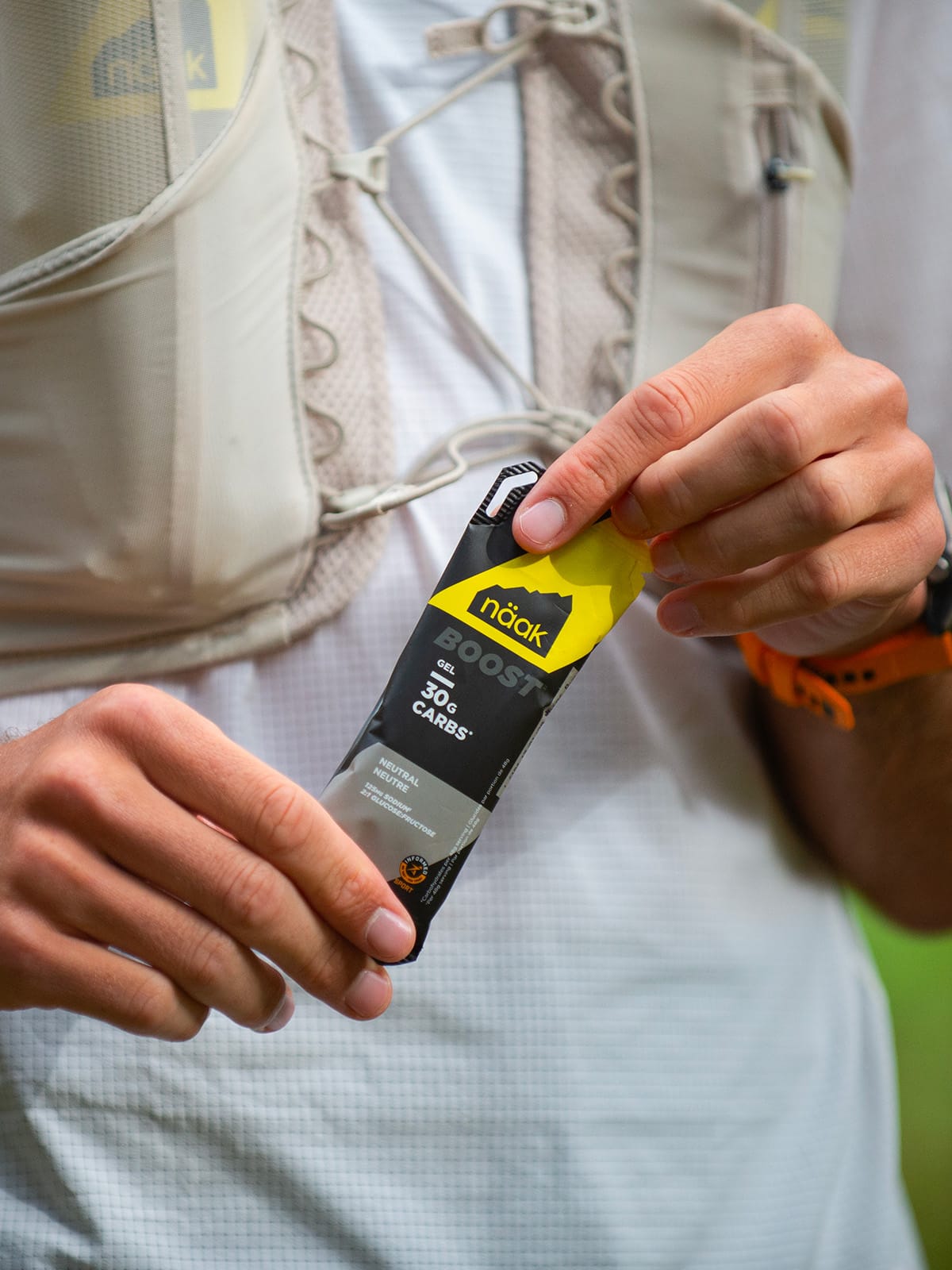 Näak BOOST Gel 30 energy gel neutro 30g carboidrati singolo