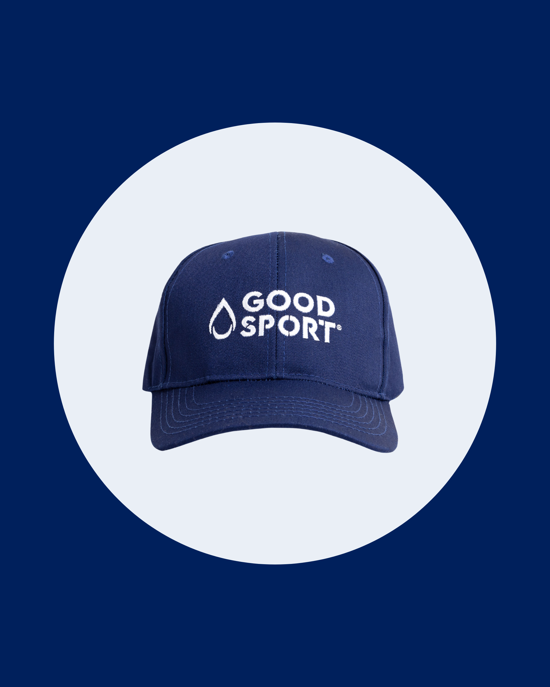 GoodSport Sports Gear Hat cappellino baseball regolabile cotone