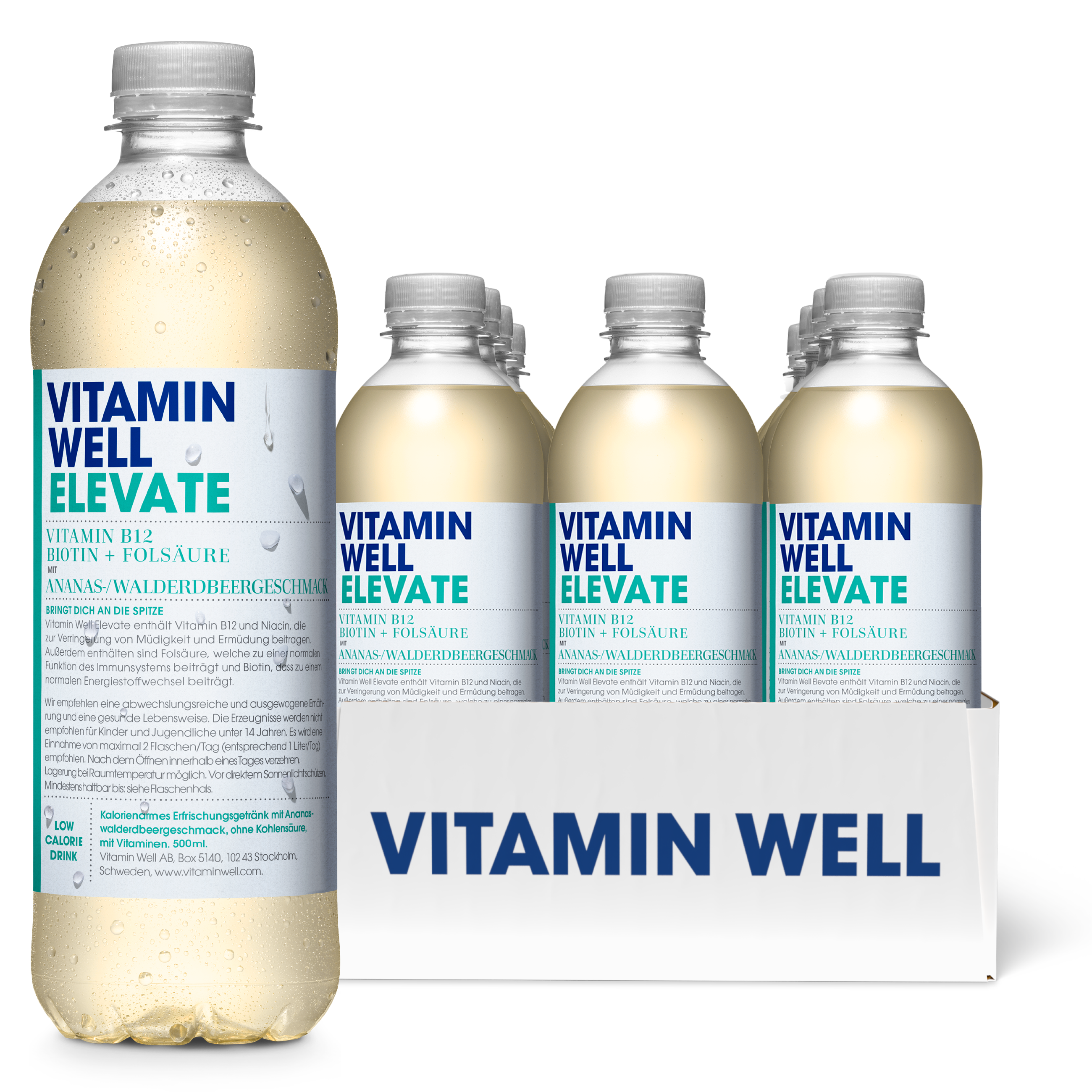 Vitamin Well Elevate Bevanda Magnesio 500 ml Recupero Muscolare