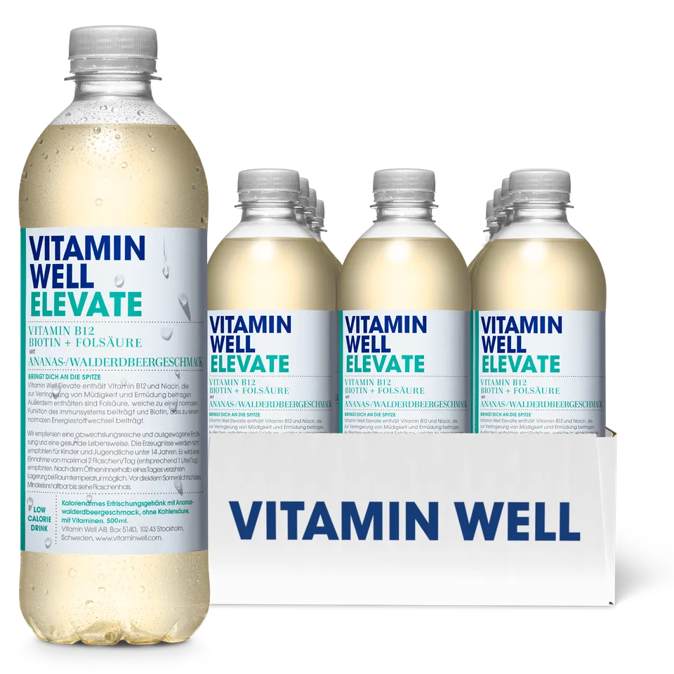 Vitamin Well Elevate Bevanda Magnesio 500 ml Recupero Muscolare