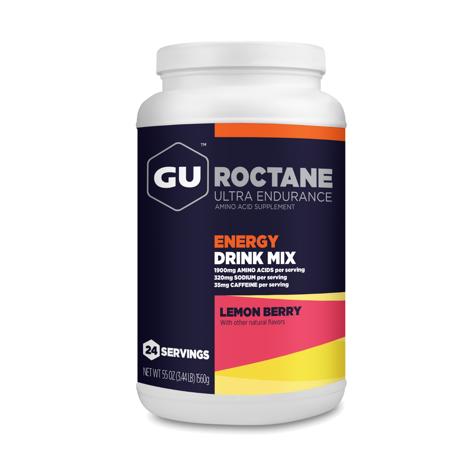 GU Roctane Energy Drink Mix bevanda energetica Lemon Berry Box 10