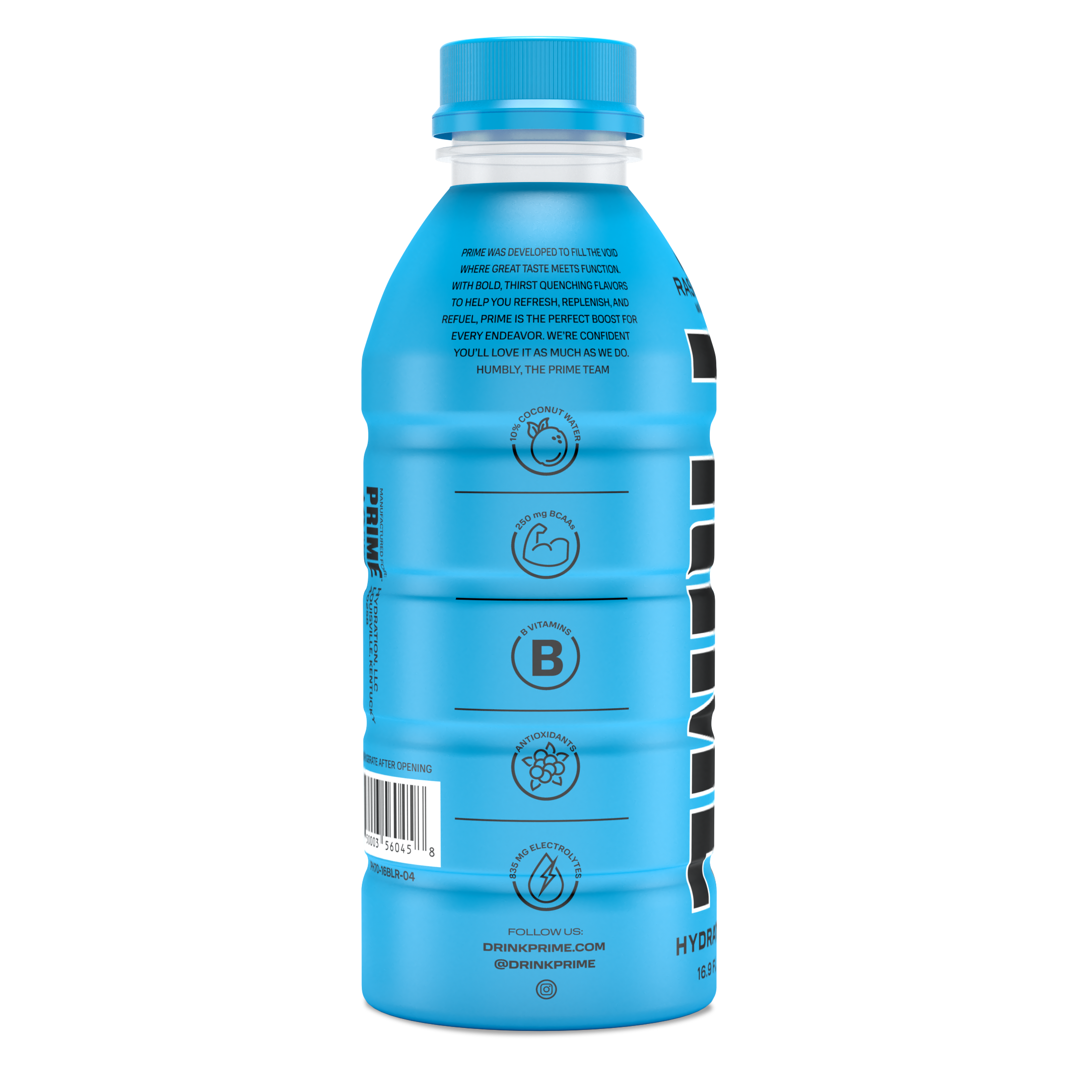 Prime Hydration Blue Raspberry bevanda idratante lampone blu