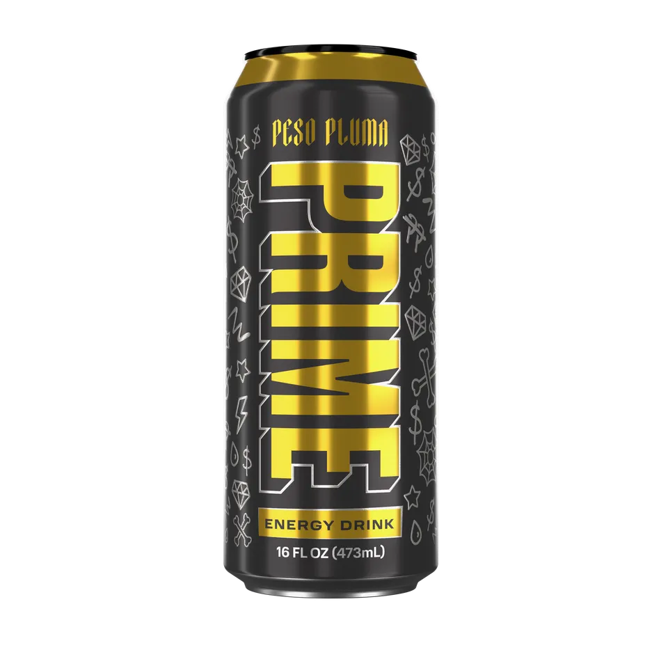 Prime Energy Peso Pluma energy drink 200mg caffeina lattina