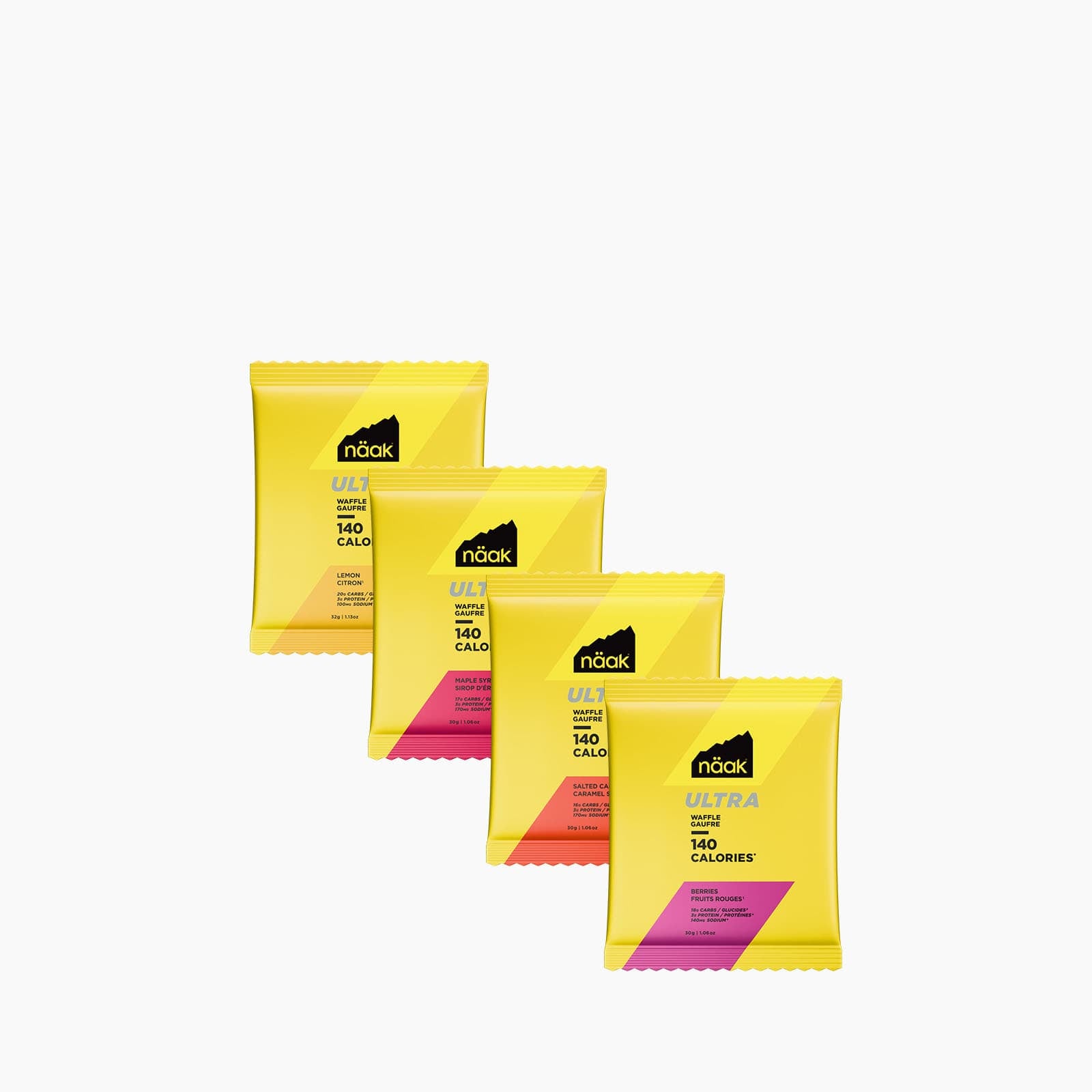Näak Ultra Waffle 140 pack waffle assortiti x4 discovery