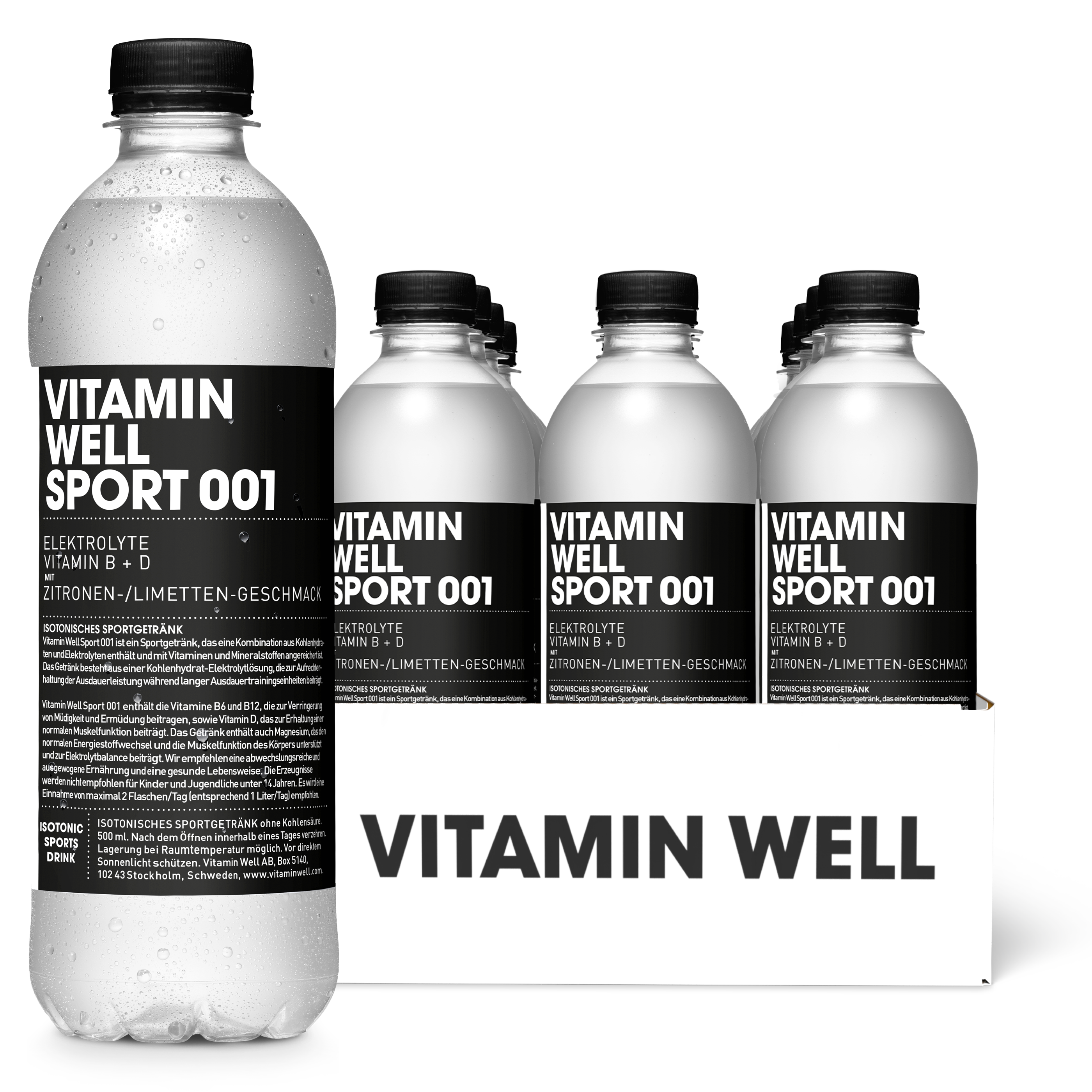Vitamin Well Sport 001 Bevanda Elettroliti 500 ml Resistenza