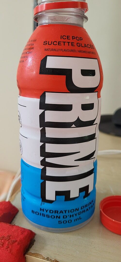 Prime Hydration Ice Pop bevanda idratante zero zuccheri