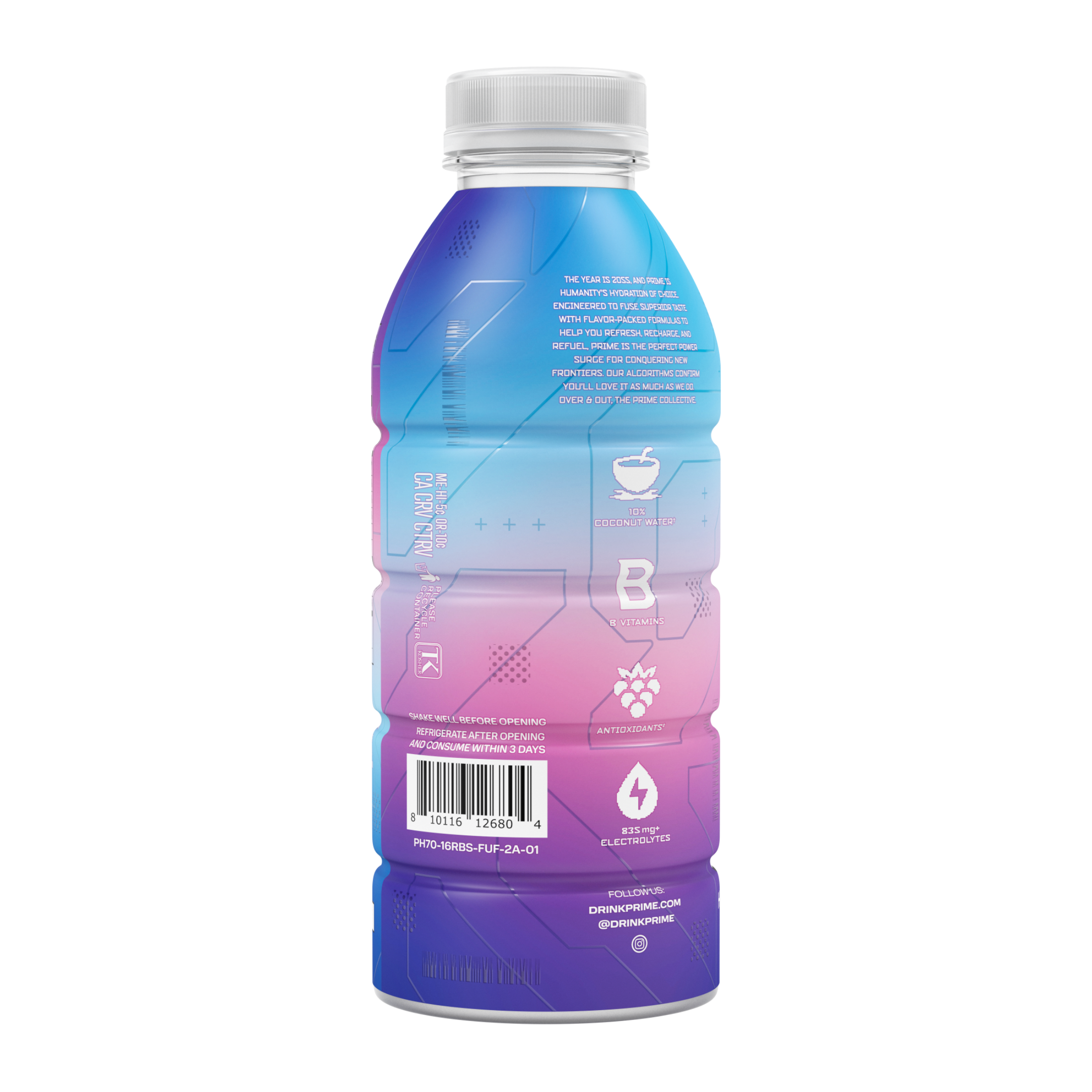 Prime Hydration bevanda Future Freeze zero zuccheri 25 kcal