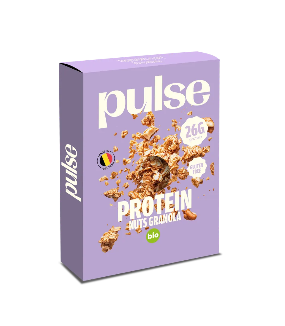 Pulse Protein Granola granola proteica nocciole bio 350g