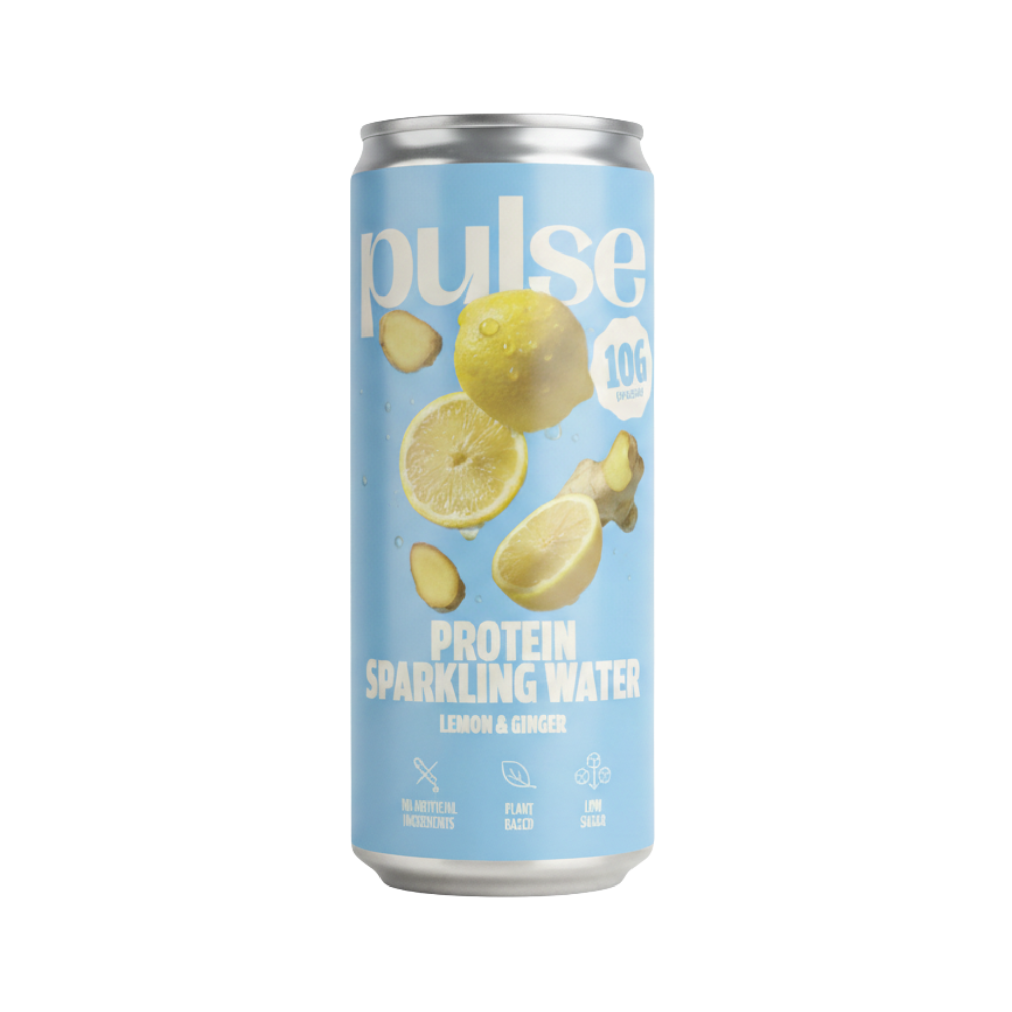 Pulse Protein Water acqua proteica 330ml limone zenzero 10g