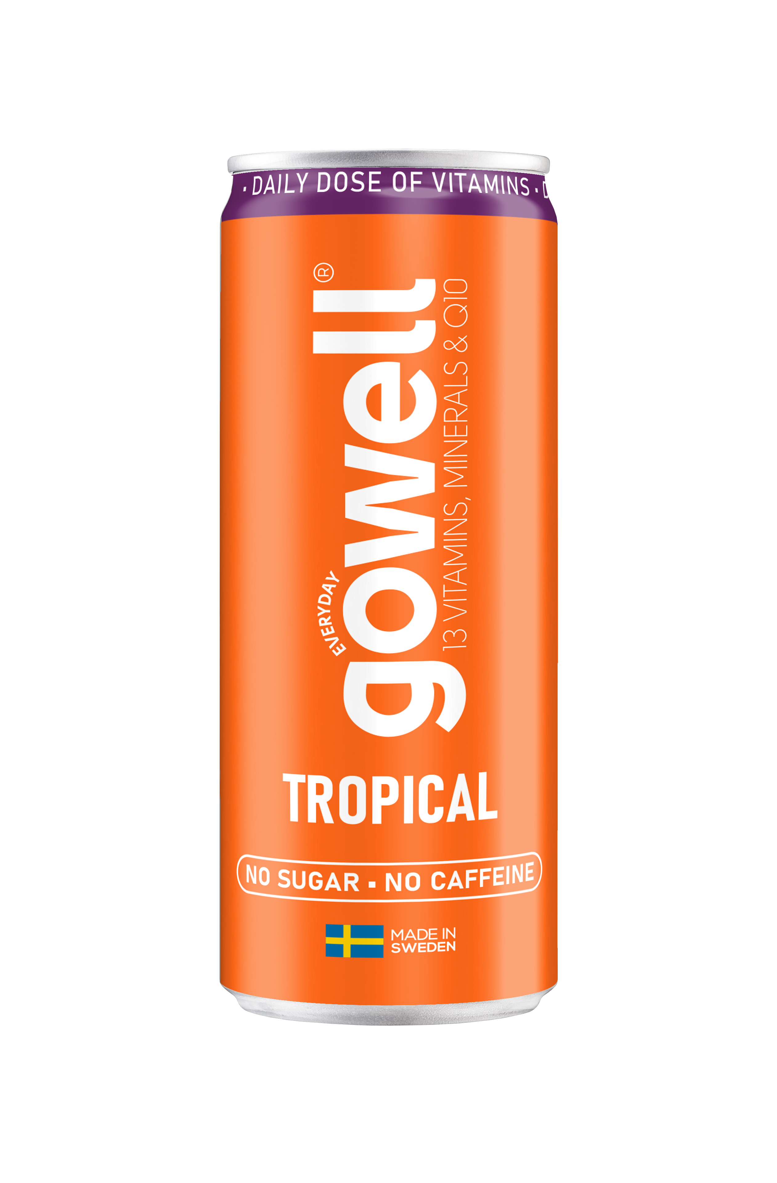 Gowell Funktionsdrycker Tropical bevanda 24x33cl vitamine