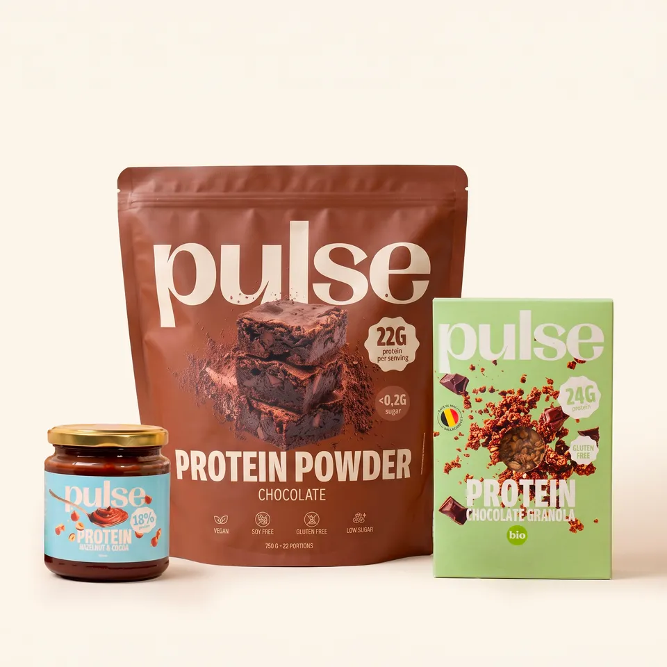 Pulse Packs box cioccolato con proteine vegane