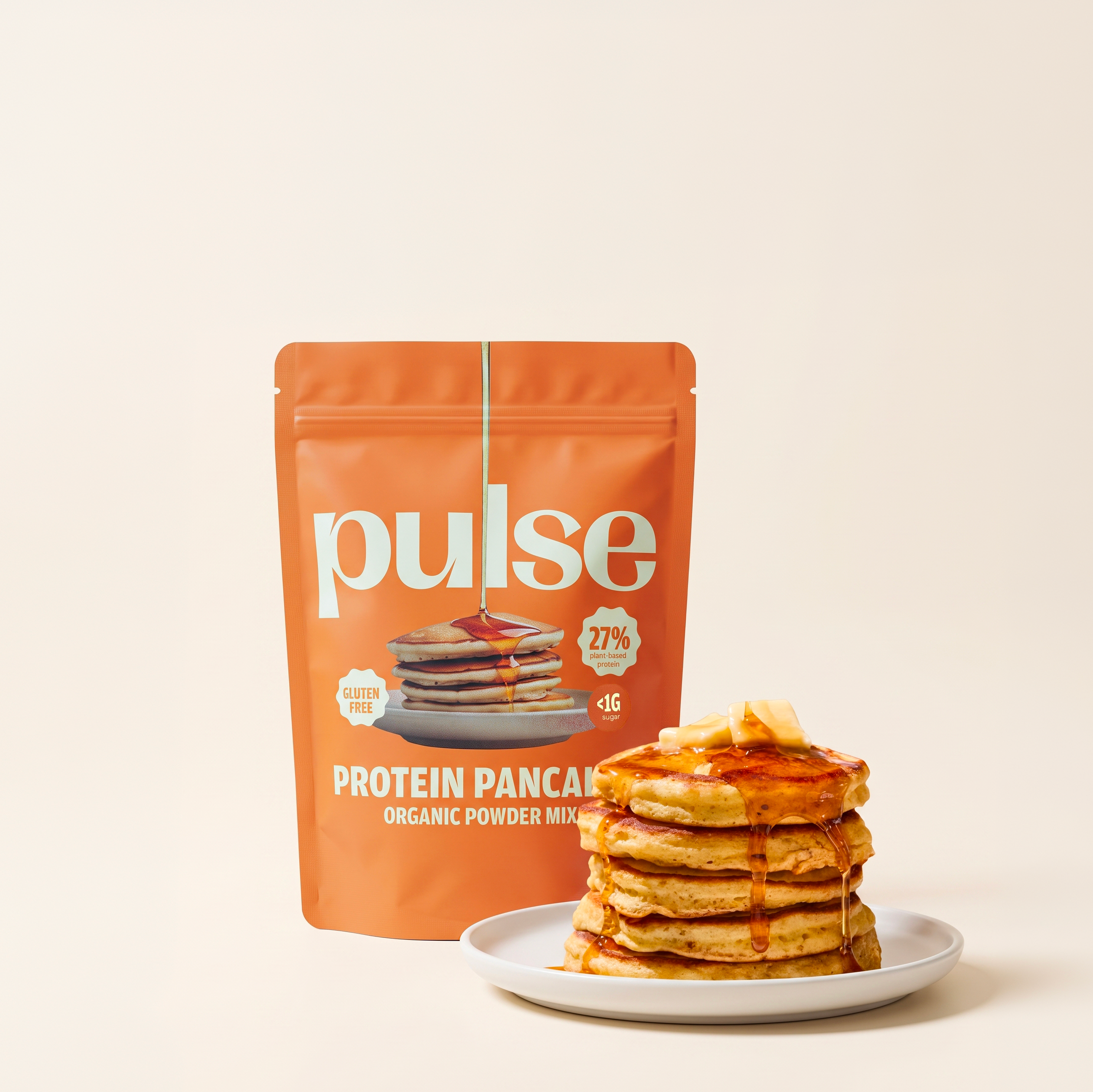 Pulse Protein Pancake Mix preparato pancake proteico bio 300g