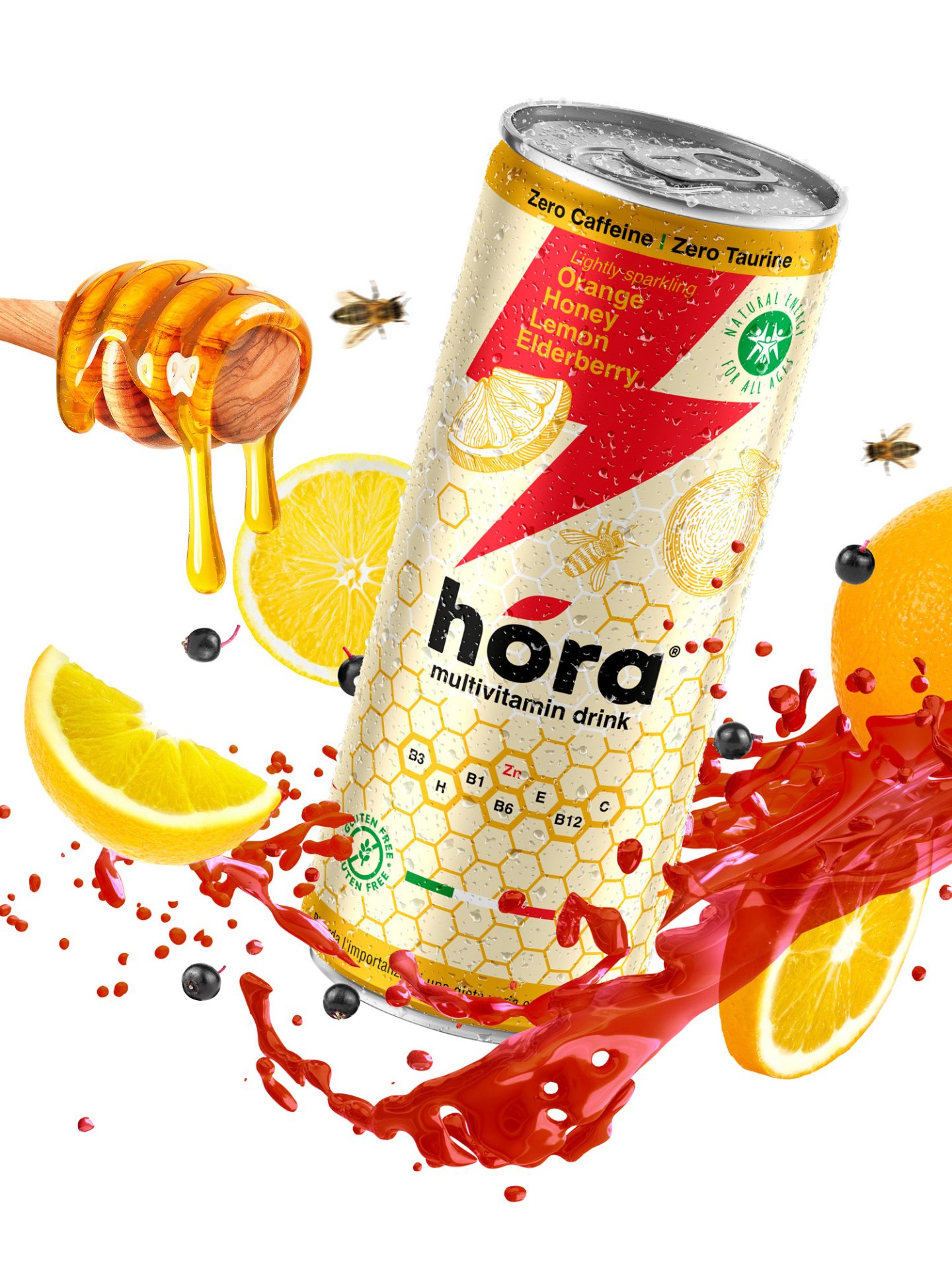 Hora Multivitamin Drink bevanda 24 lattine arancia