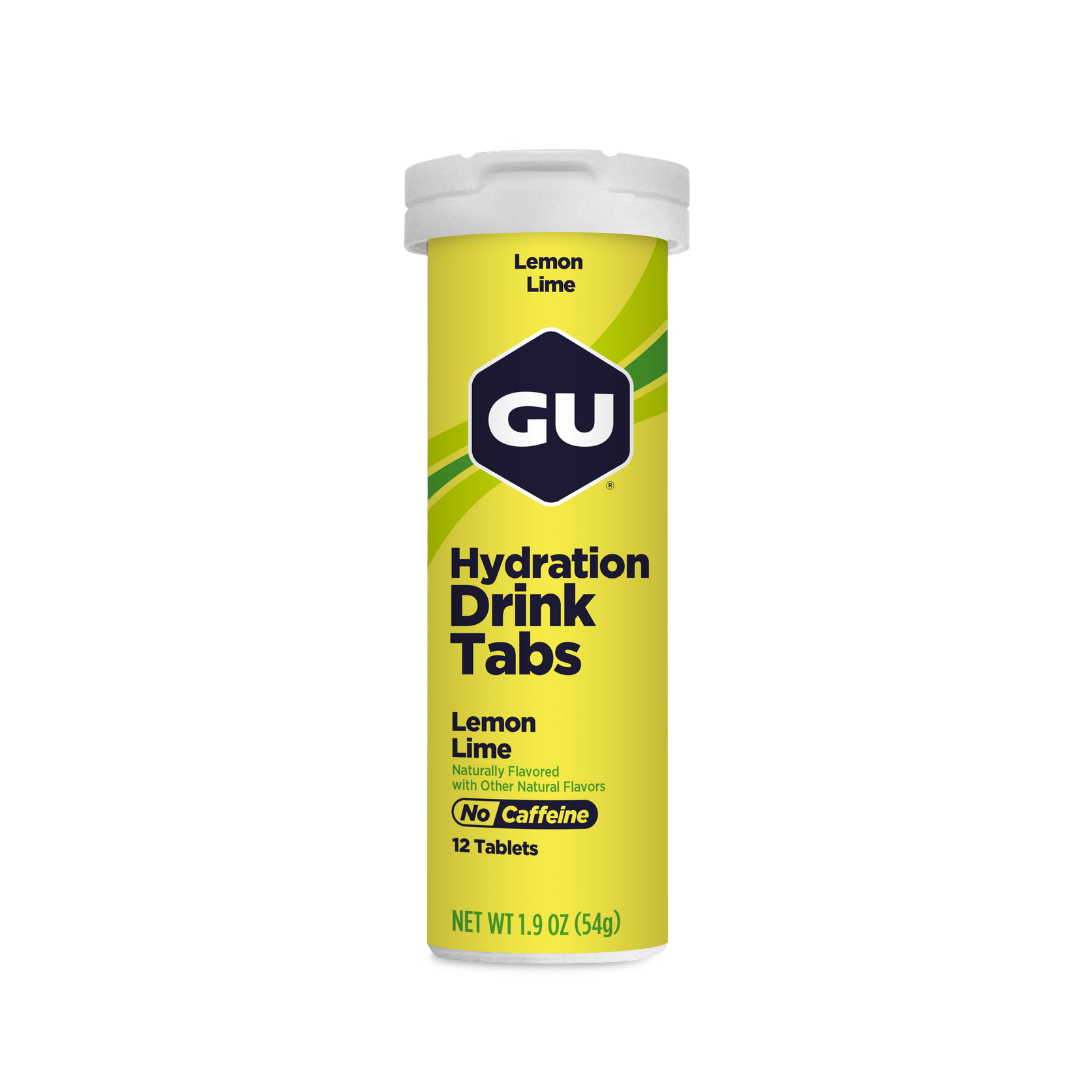 GU Hydration Tabs pastiglie elettroliti fragola limone 4x12