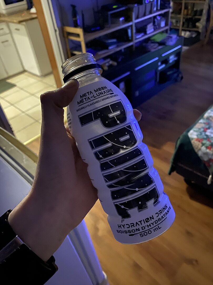 Prime Hydration Meta Moon bevanda idratante senza zuccheri