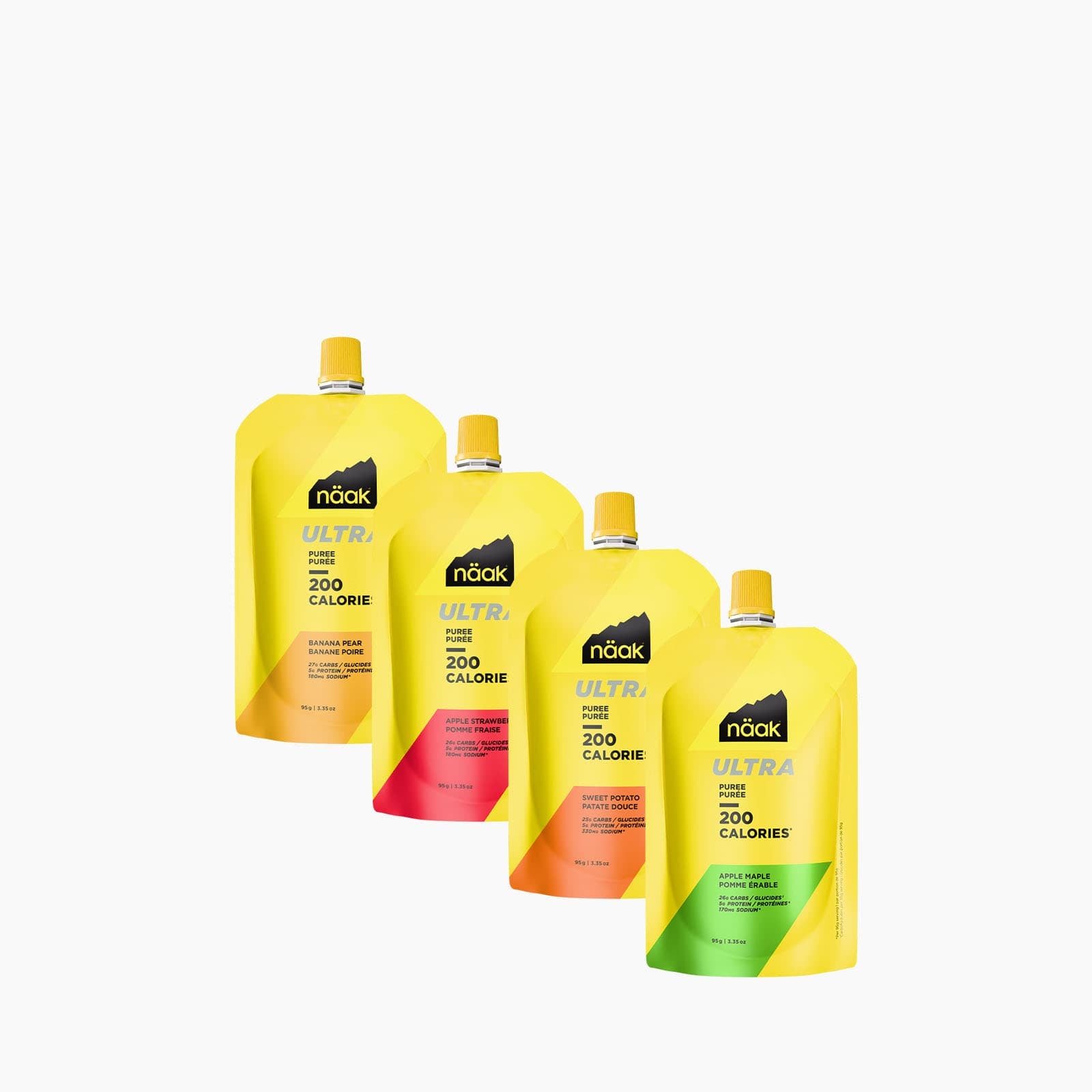 Näak Packs ULTRA Puree 200 Discovery Pack 4 Gusti