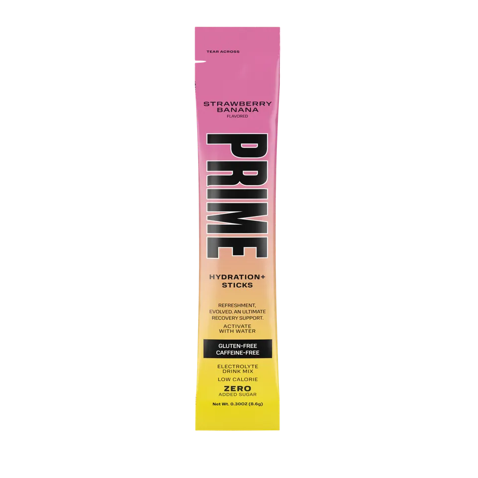 PRIME Hydration+ Sticks fragola banana stick elettroliti