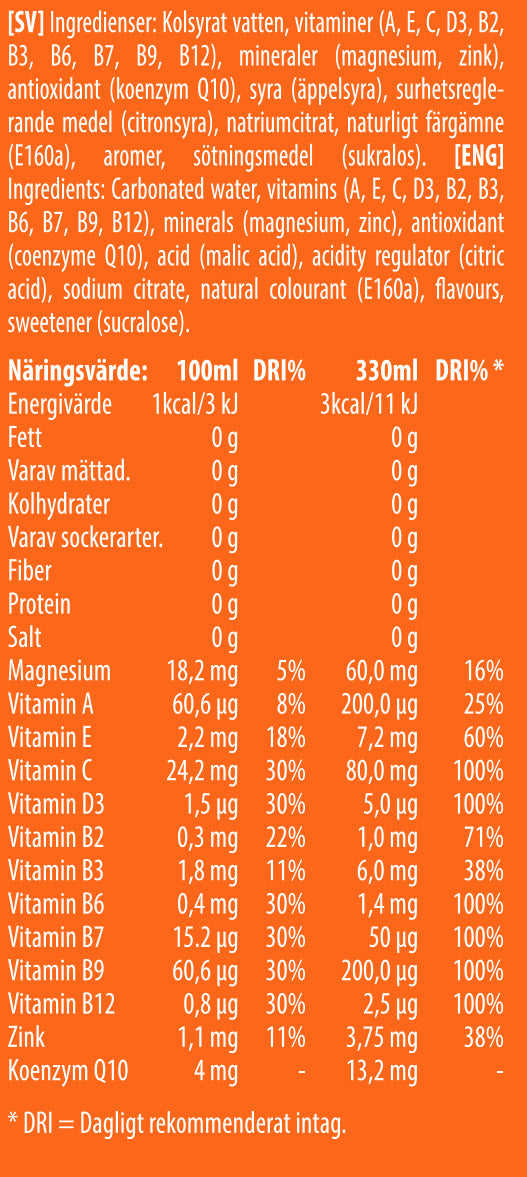 Gowell Funktionsdrycker Tropical bevanda 24x33cl vitamine