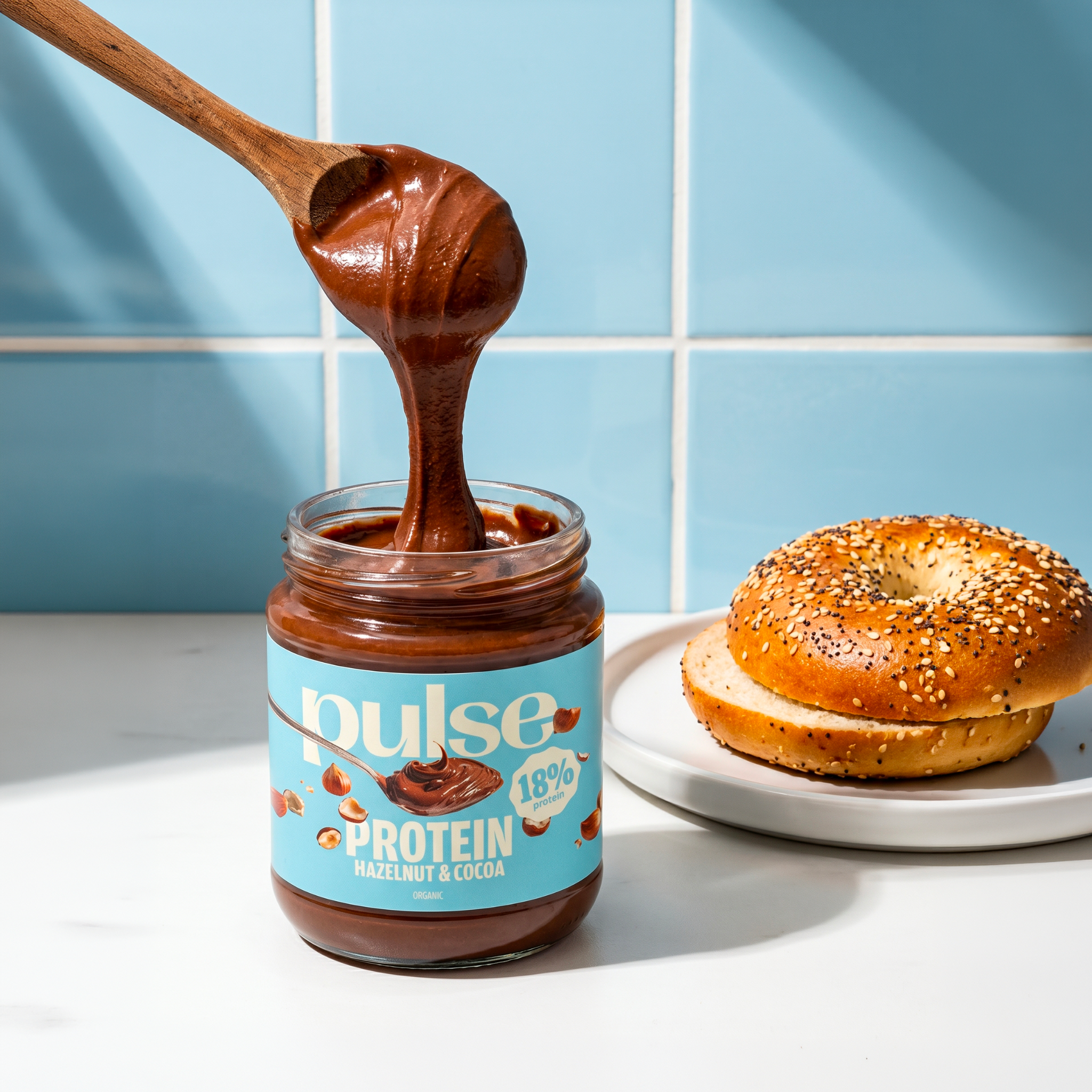 Pulse Protein Spread crema cioccolato nocciole bio 300g