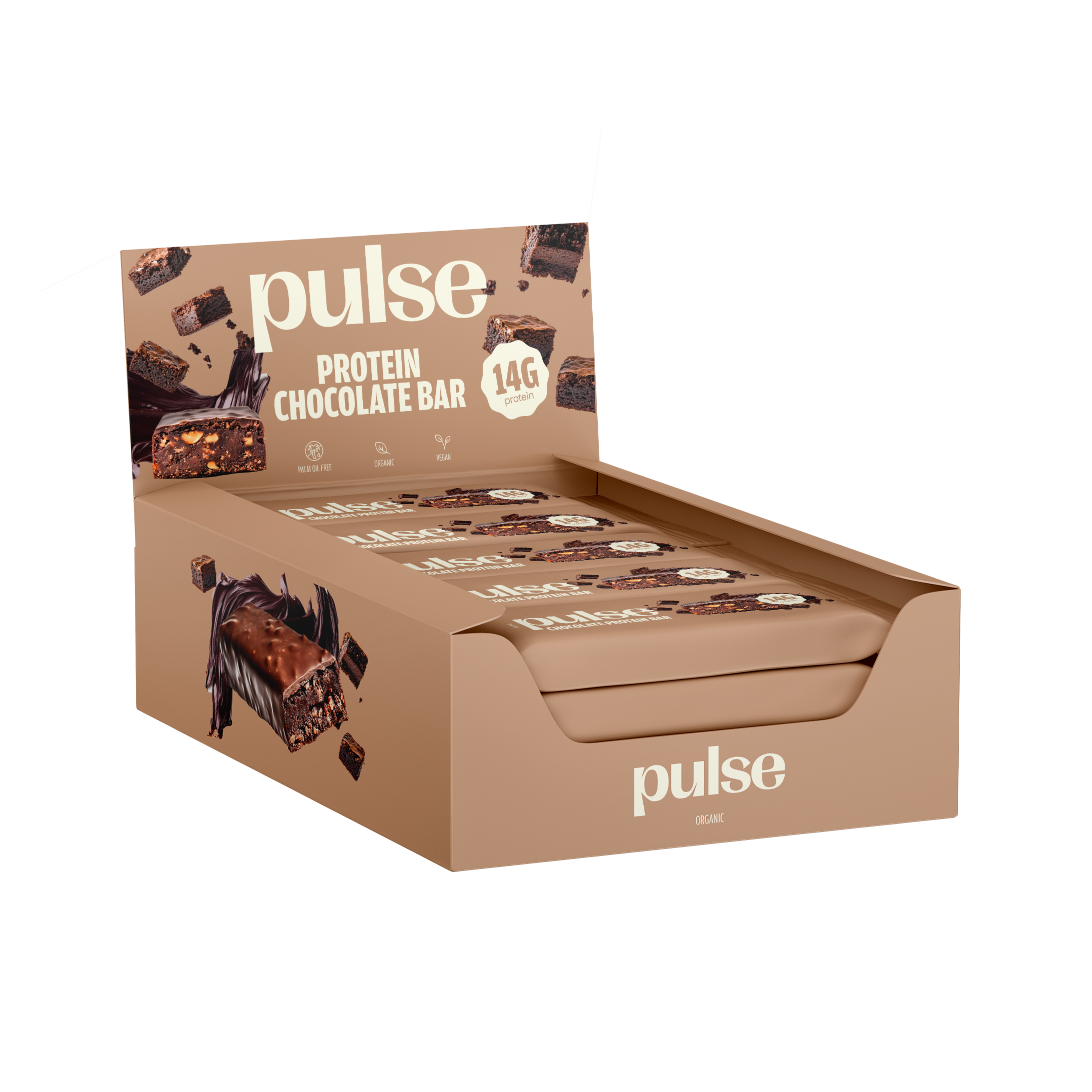 Pulse Protein Protein Bar barretta cioccolato 12x50g 13,8g