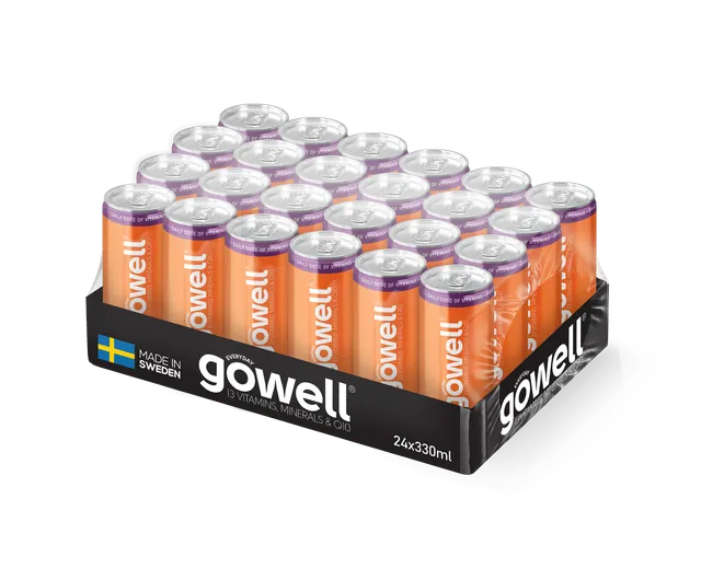 Gowell Funktionsdrycker Tropical bevanda 24x33cl vitamine