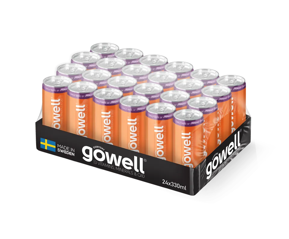 Gowell Funktionsdrycker Tropical bevanda 24x33cl vitamine