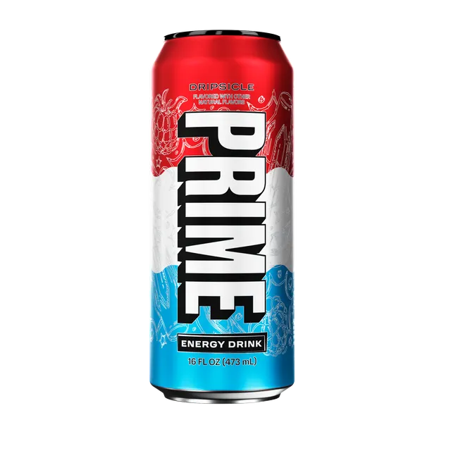 PRIME Energy Dripsicle energy drink 473ml zero zuccheri