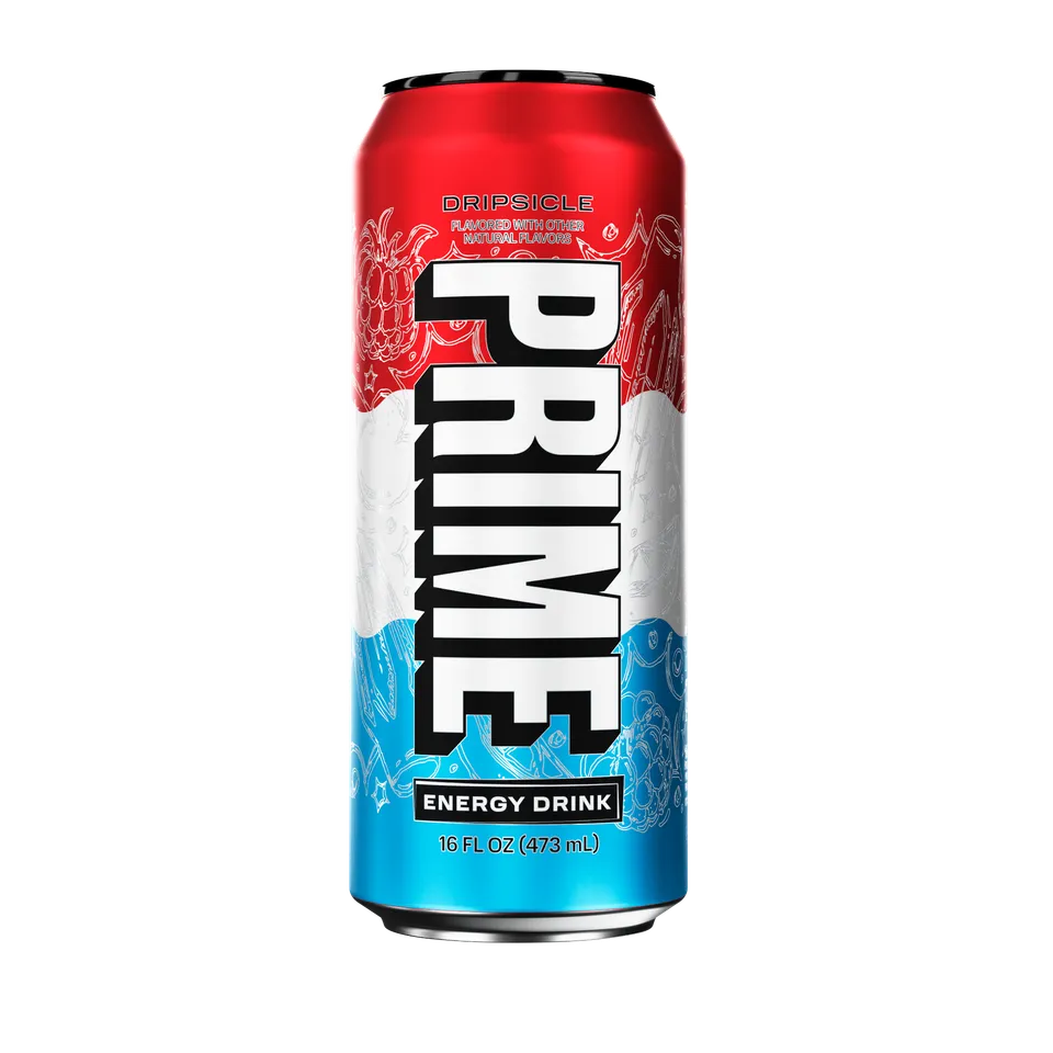 PRIME Energy Dripsicle energy drink 473ml zero zuccheri
