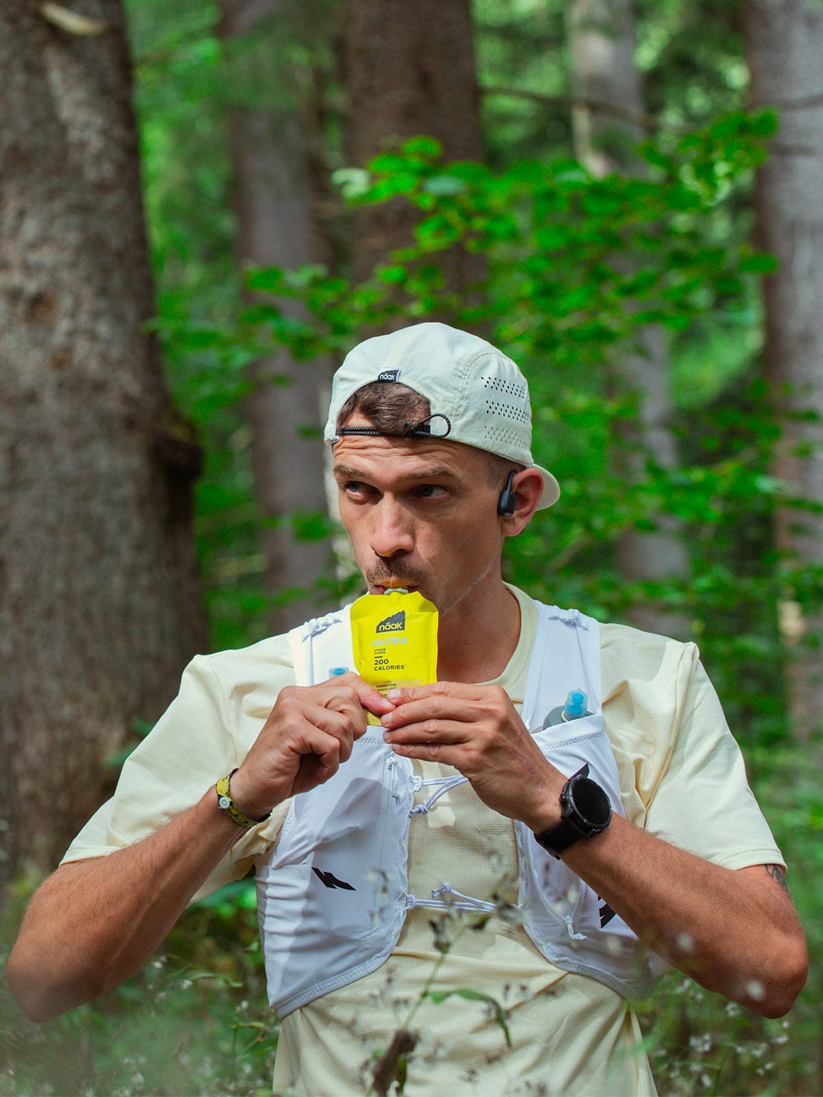 Näak ULTRA Puree 200 purea energetica banana pera singola