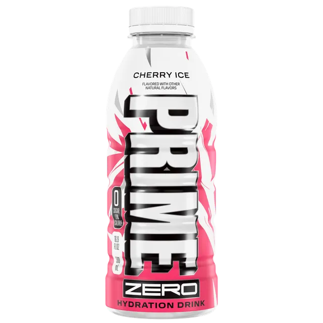 Prime Zero Hydration Cherry Ice bevanda idratante zero zuccheri