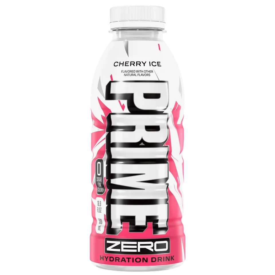 Prime Zero Hydration Cherry Ice bevanda idratante zero zuccheri