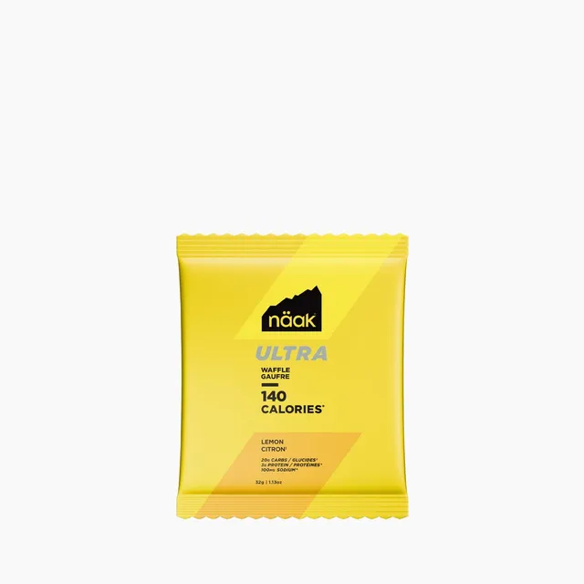 Näak ULTRA Waffle 140 cialda energetica limone singola