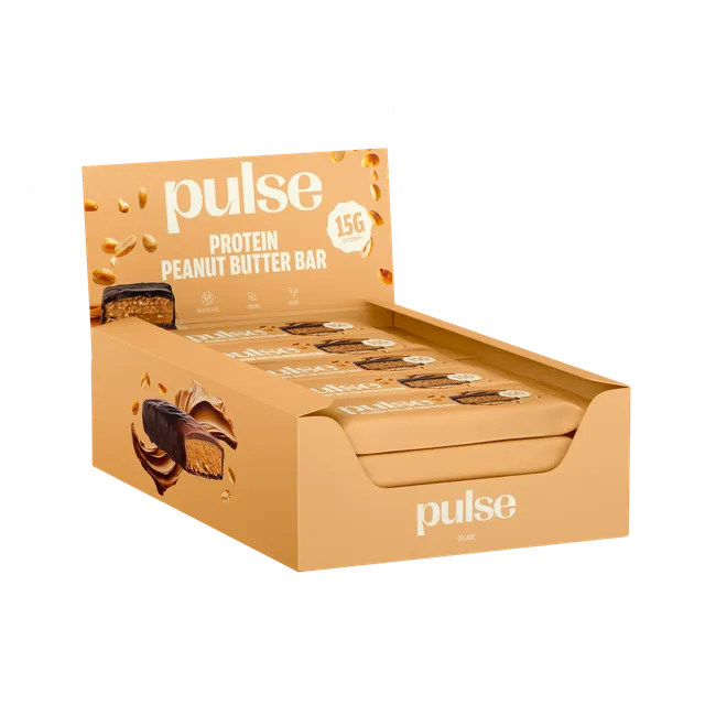 Pulse Protein Protein Bar barretta proteica arachidi 12x50g 14,3g